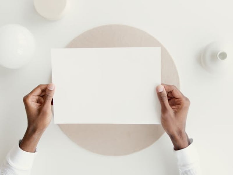 Professional business proposal document showing clear three-section structure